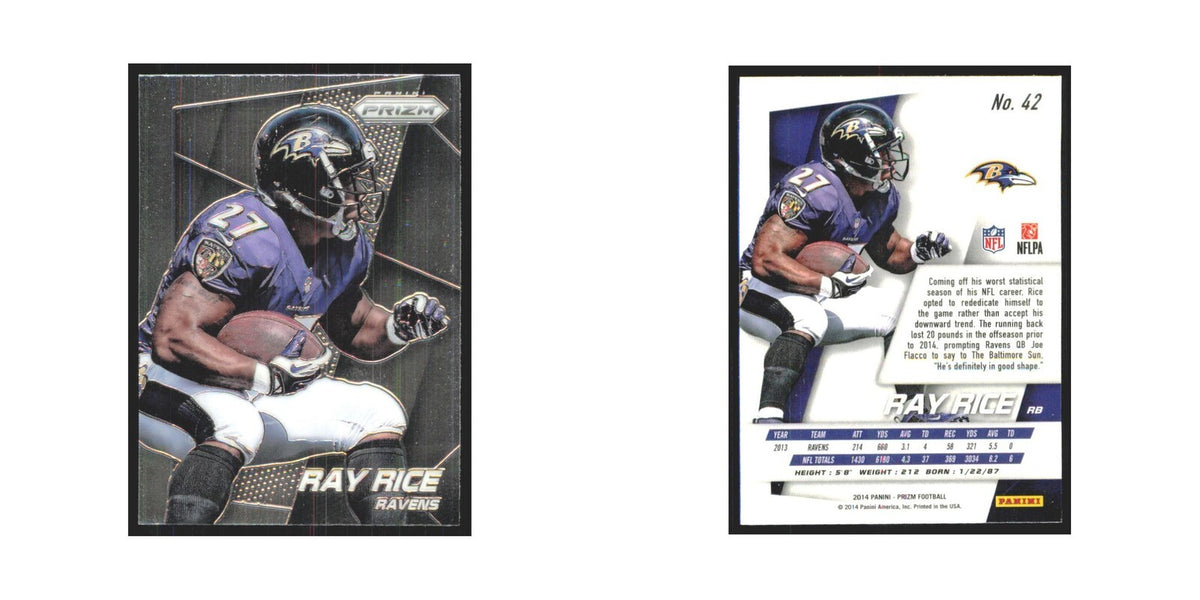 2014 Panini Prizm Ray Rice Ravens #42