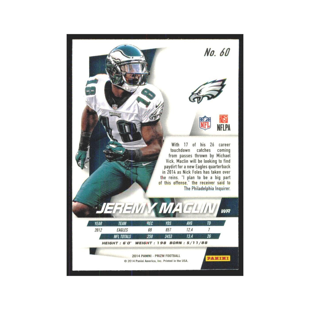 2014 Panini Prizm Jeremy Maclin Eagles #60