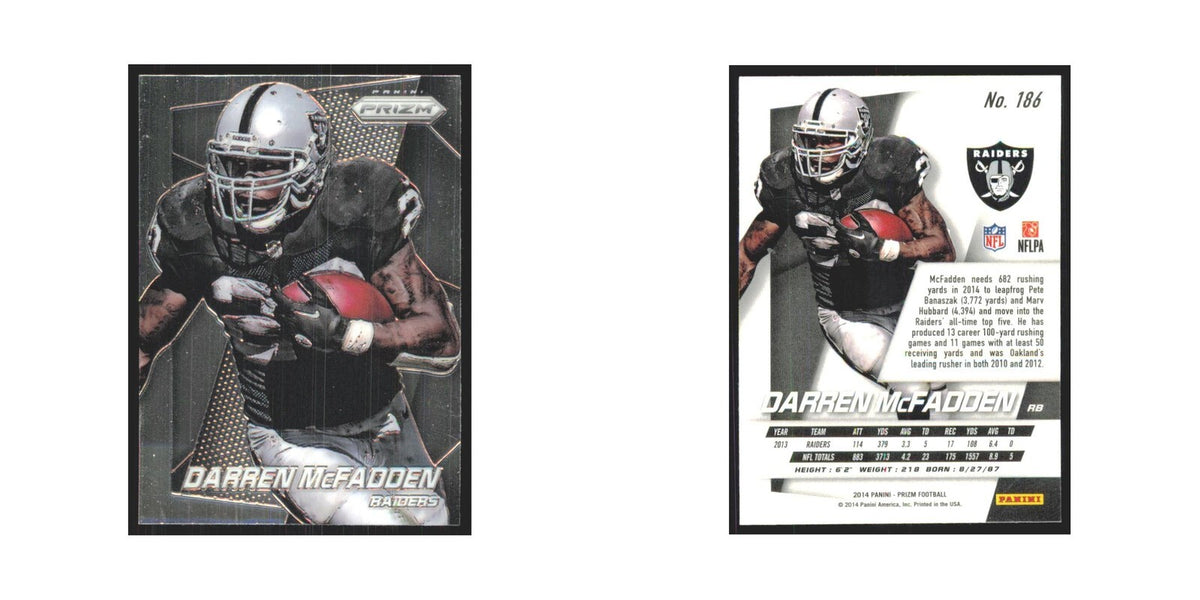 2014 Panini Prizm Darren McFadden Raiders #186