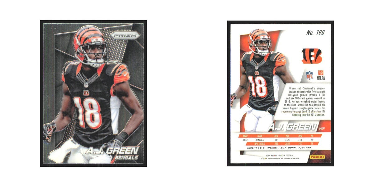 2014 Panini Prizm A.J. Green Bengals #190