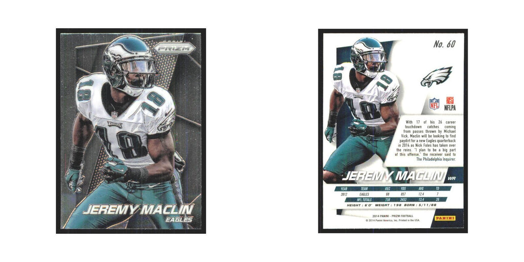 2014 Panini Prizm Jeremy Maclin Eagles #60