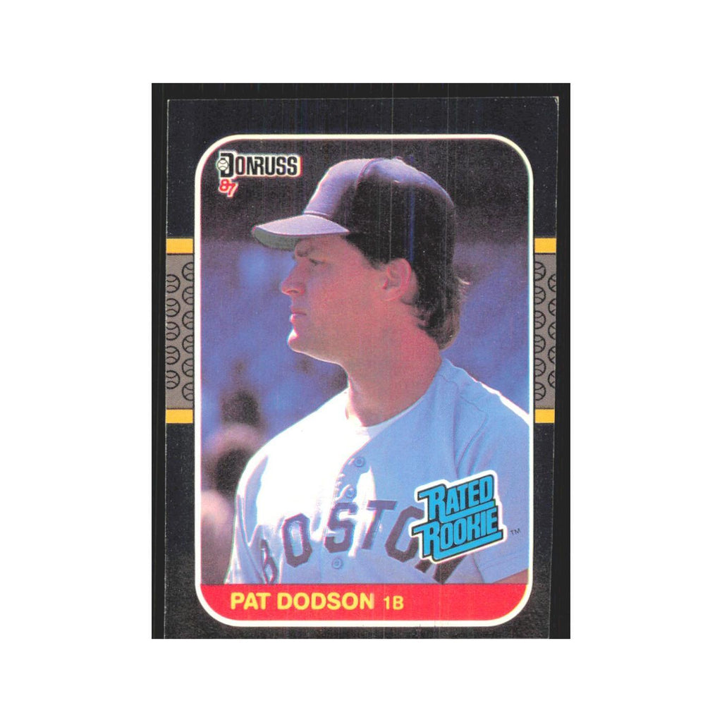 1987 Donruss Pat Dodson RC Red Sox #44