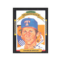 1987 Donruss Charlie Hough Rangers #7