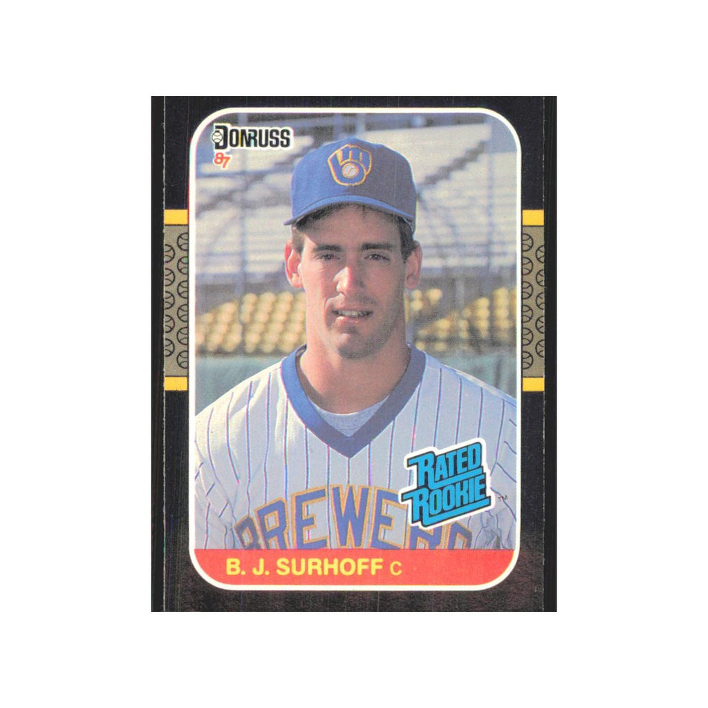 1987 Donruss B.J. Surhoff RC Brewers #28