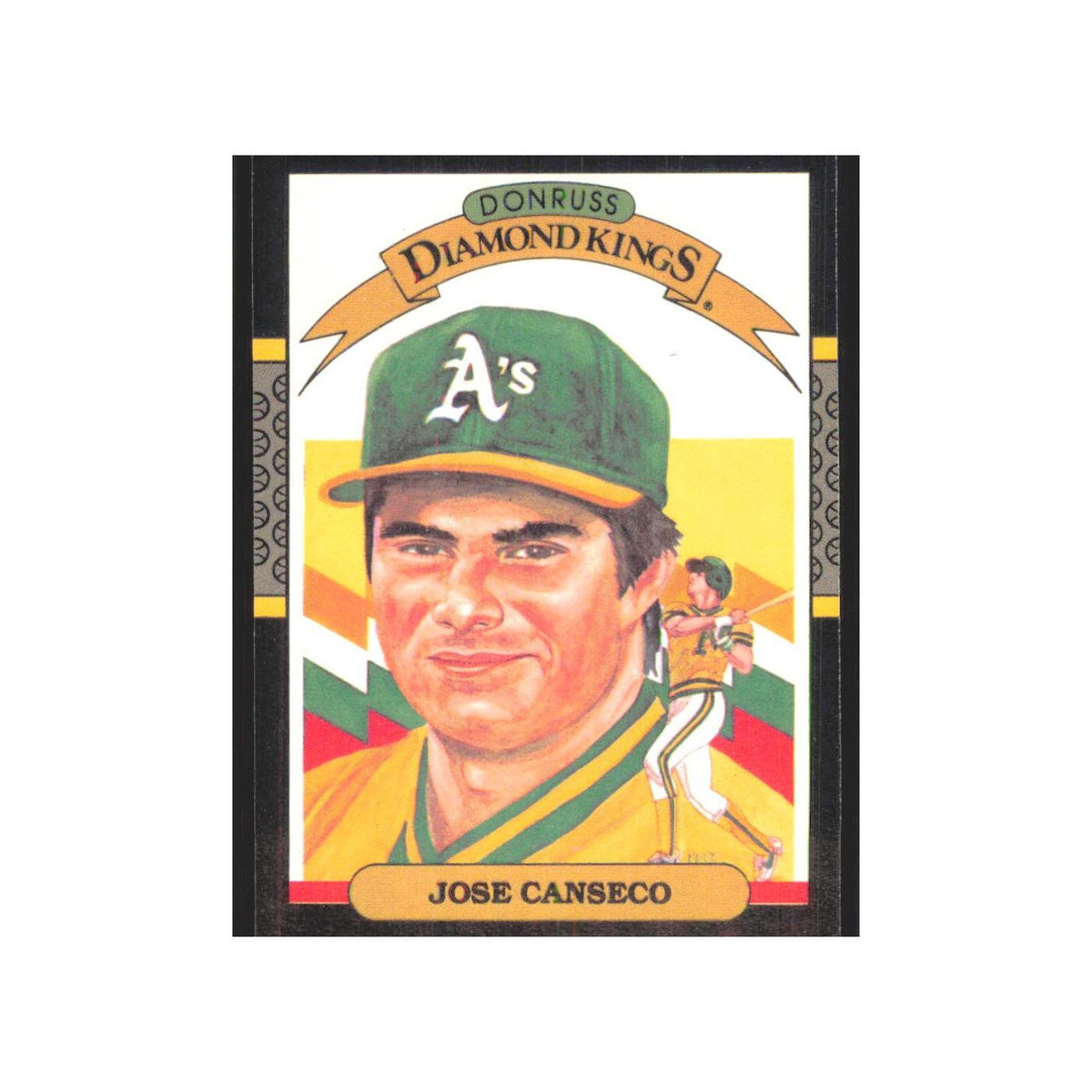 1987 Donruss Jose Canseco Athletics #6