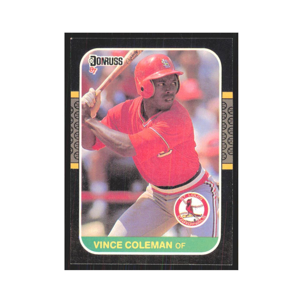 1987 Donruss Vince Coleman Cardinals #263