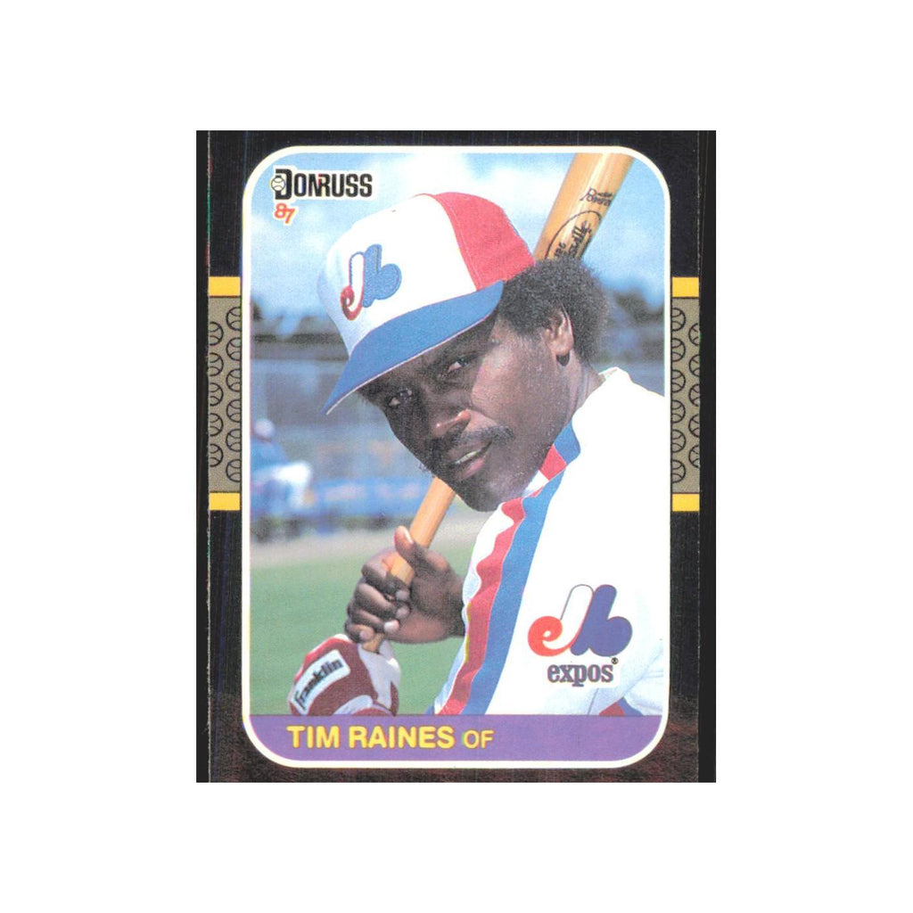 1987 Donruss Tim Raines Montreal Expos #56