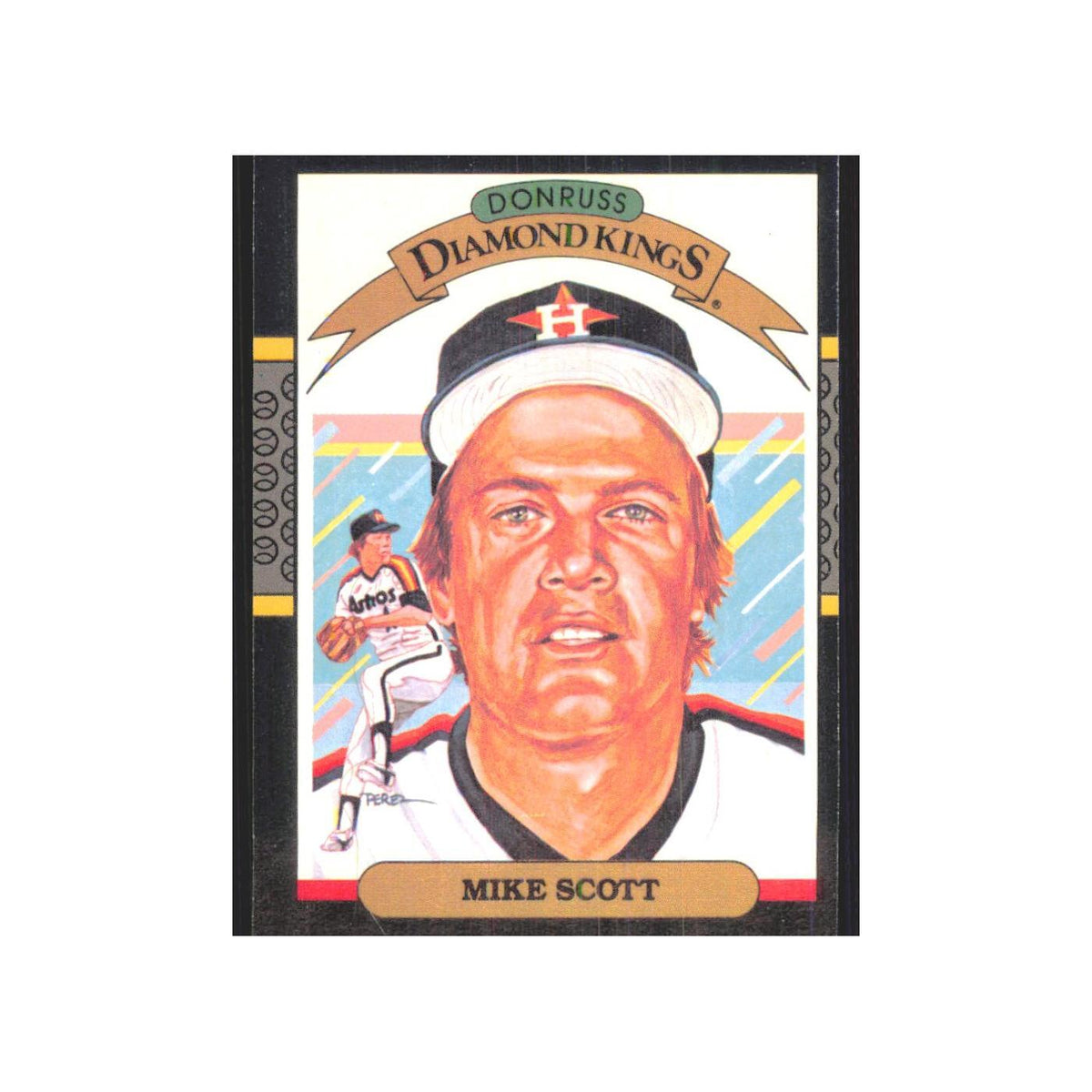 1987 Donruss Mike Scott Astros #18