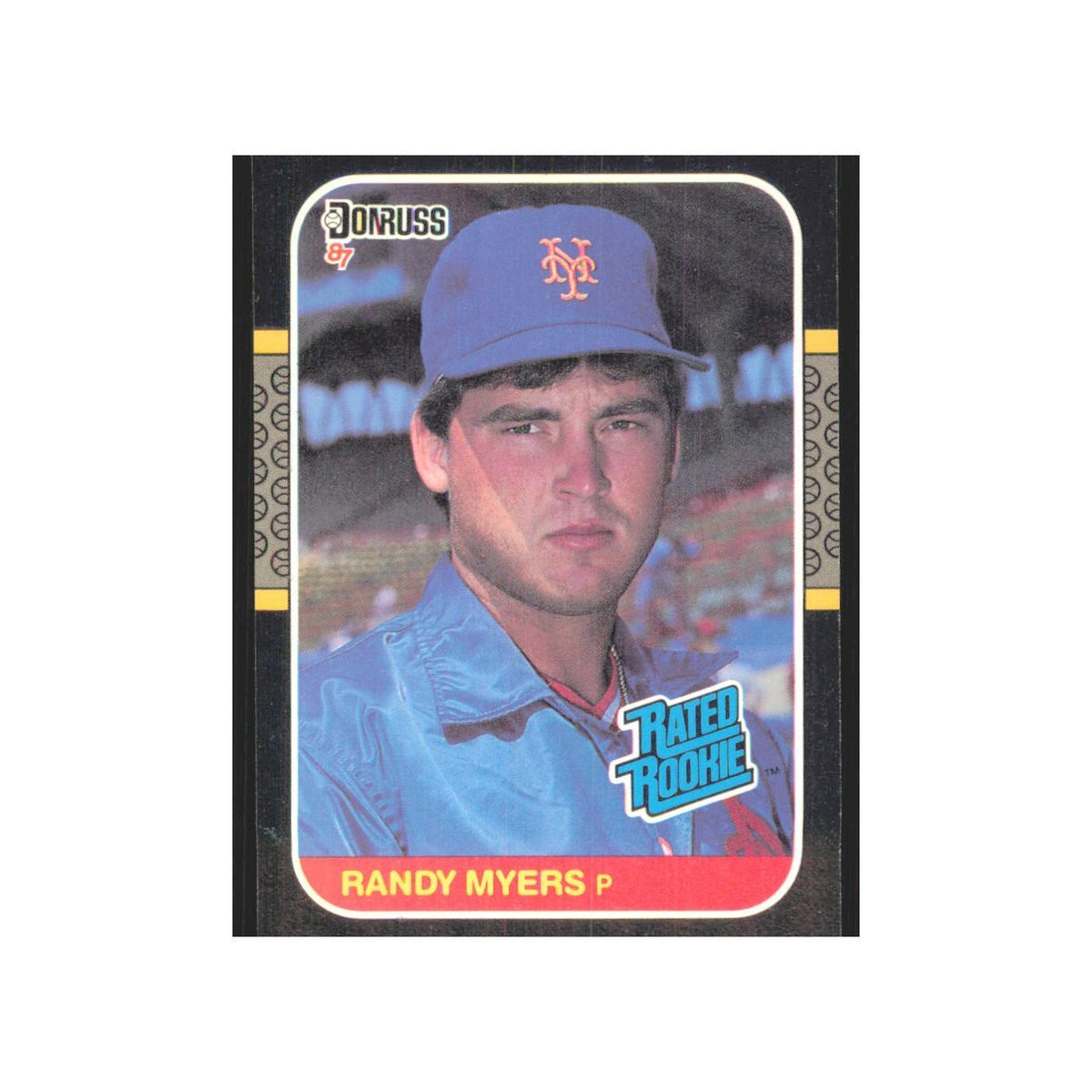 1987 Donruss Randy Myers RC Mets #29