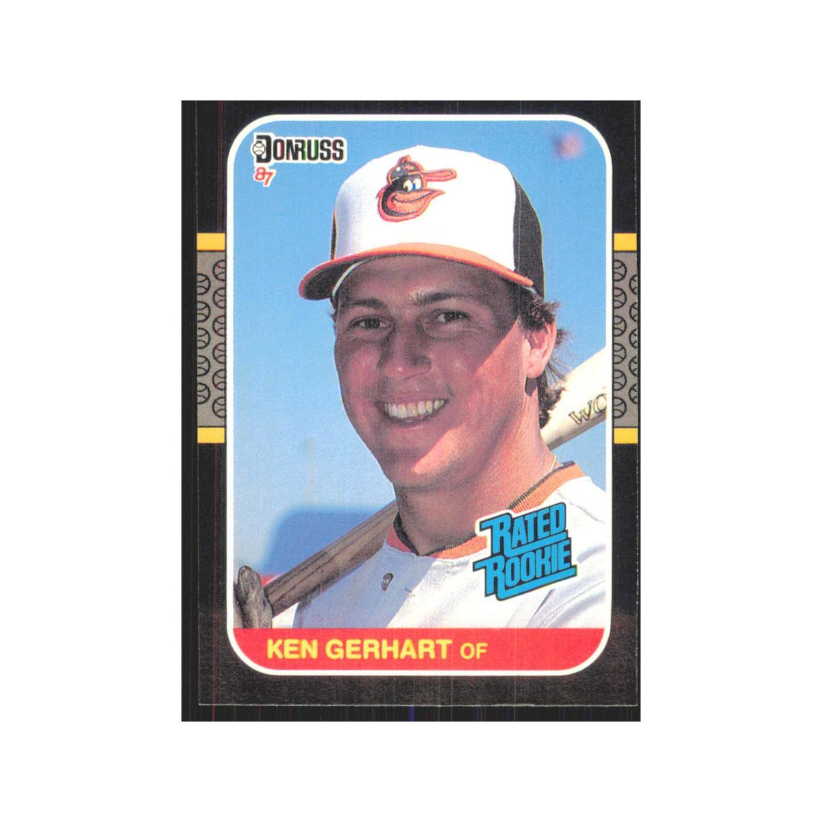 1987 Donruss Ken Gerhart RC Orioles #30