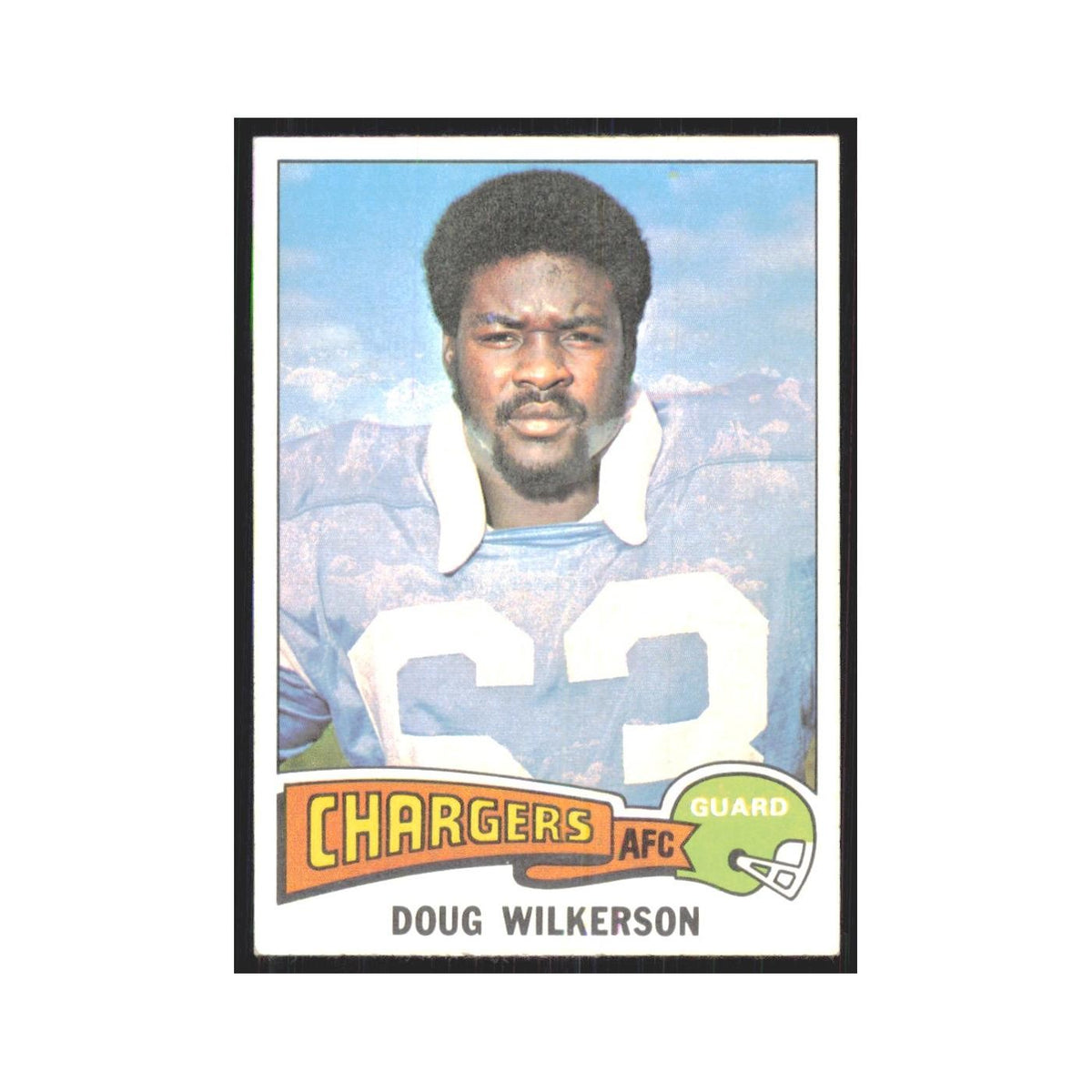 1975 Topps Doug Wilkerson San Diego Chargers #44.0