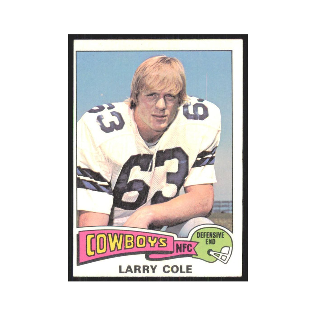 1975 Topps Larry Cole Cowboys #229.0