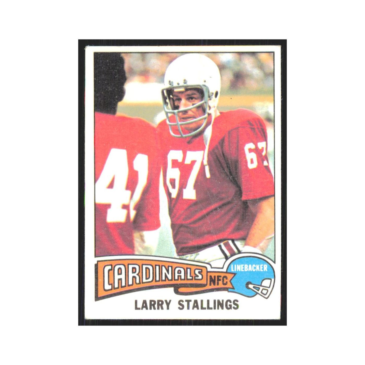 1975 Topps Larry Stallings Cardinals #154.0