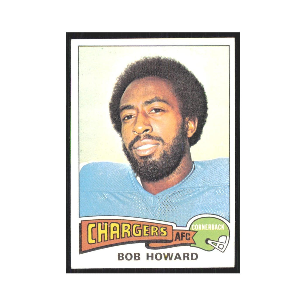 1975 Topps Bob Howard San Diego Chargers #37.0