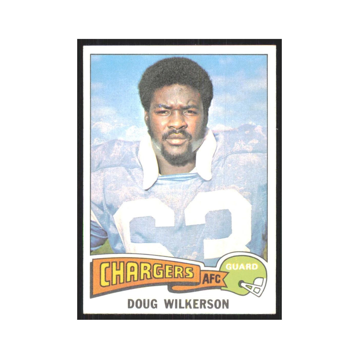 1975 Topps Doug Wilkerson San Diego Chargers #44.0