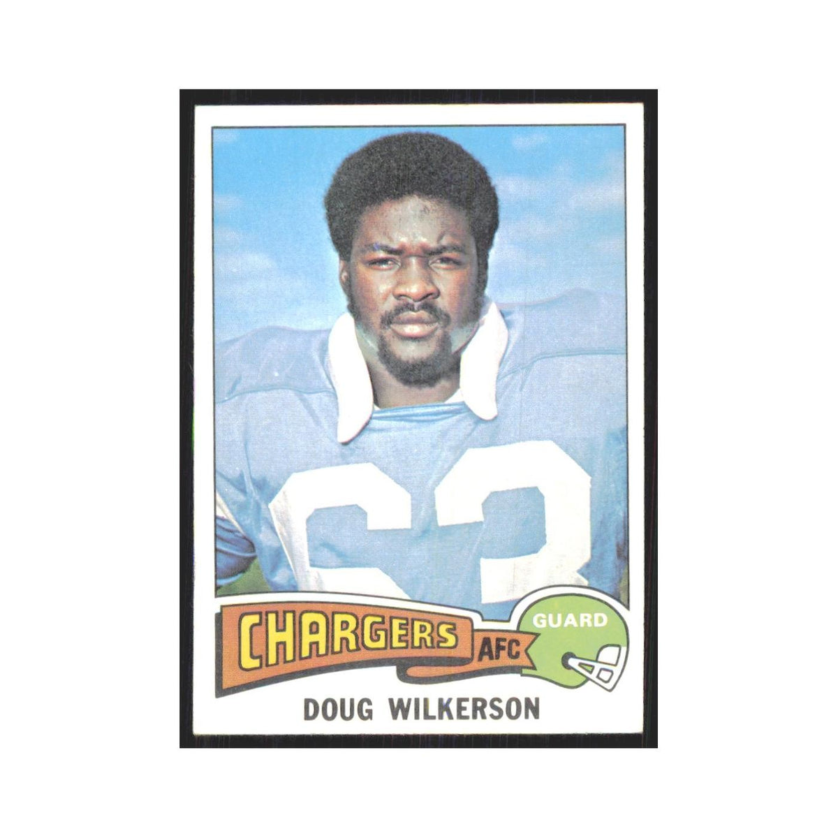 1975 Topps Doug Wilkerson San Diego Chargers #44.0