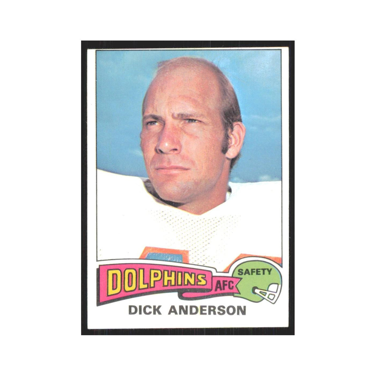1975 Topps Dick Anderson Dolphins #440.0
