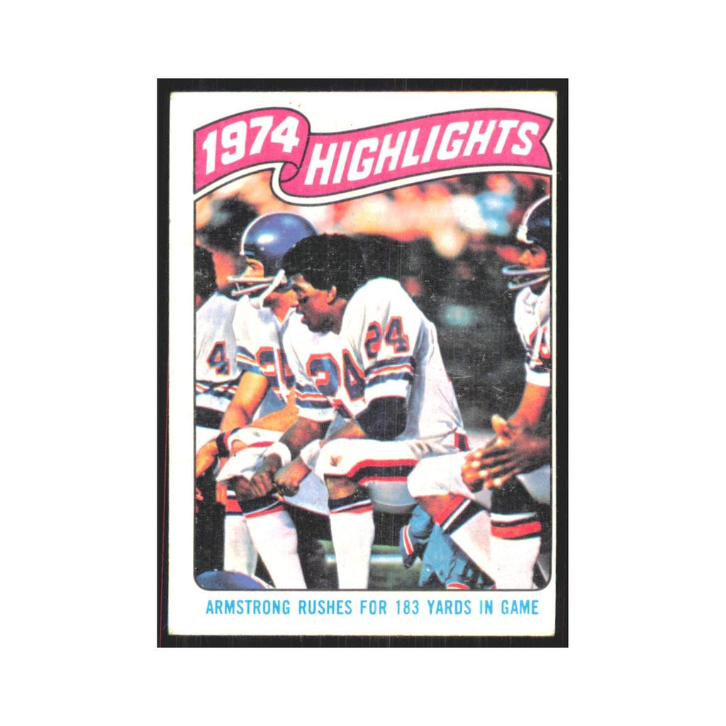 1975 Topps Otis Armstrong Broncos #453.0