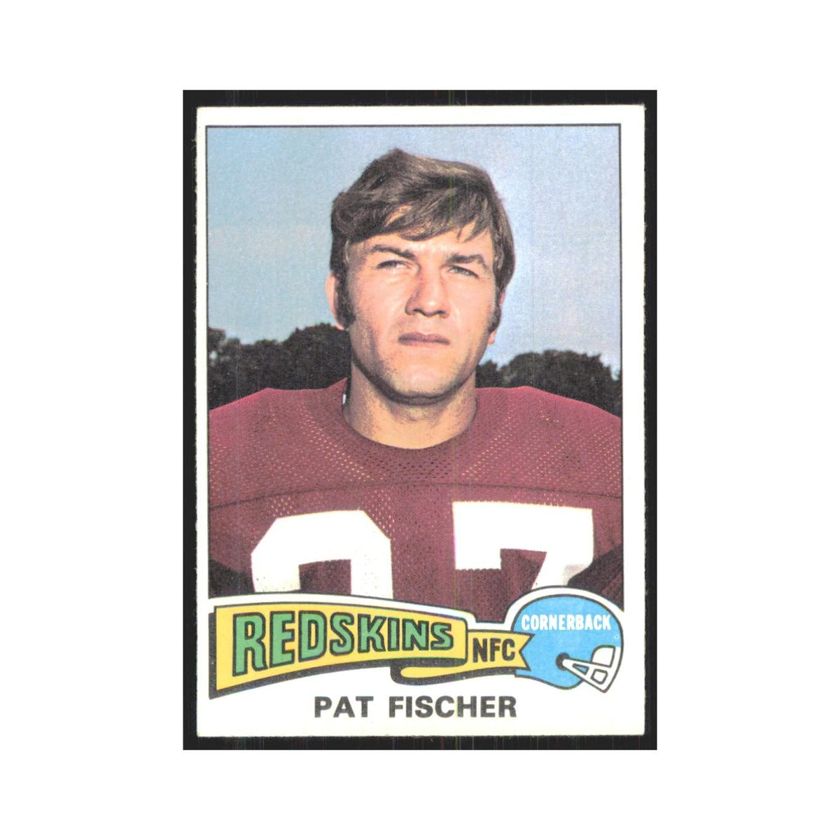 1975 Topps Pat Fischer Redskins #332.0