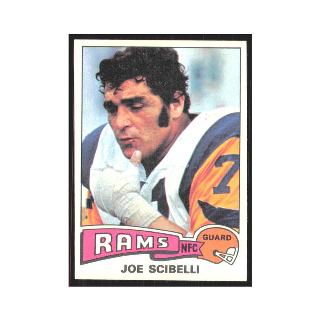 1975 Topps Joe Scibelli Rams #386.0
