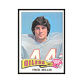 1975 Topps Fred Willis Houston Oilers #504.0