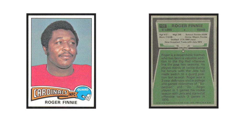 1975 Topps Roger Finnie Cardinals #127.0