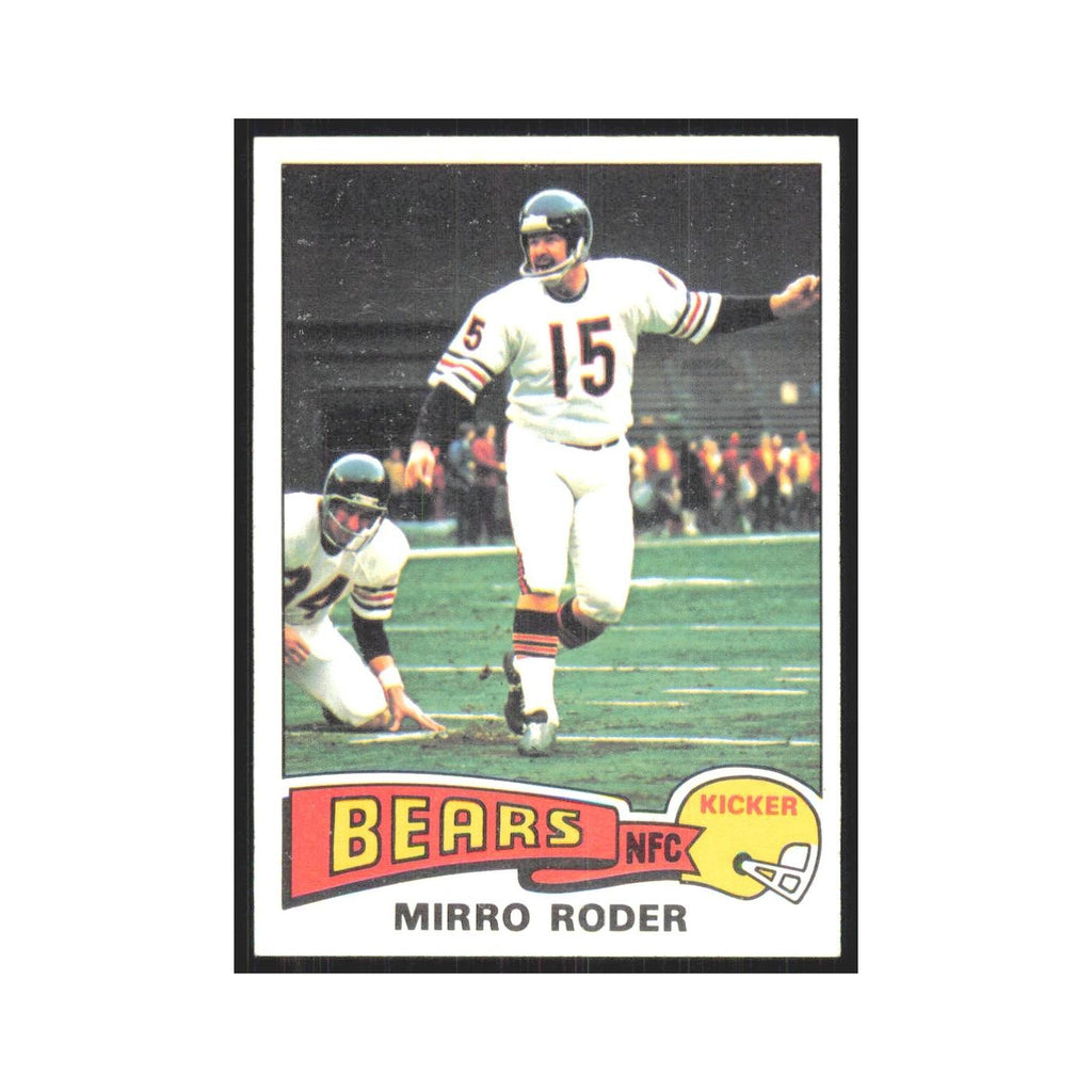 1975 Topps Mirro Roder Bears #508.0