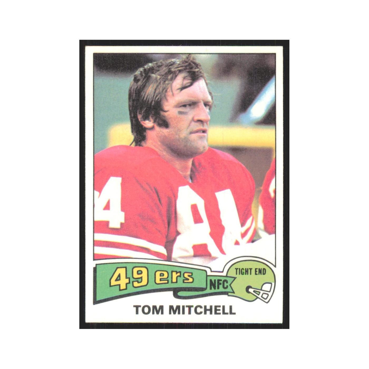 1975 Topps Tom Mitchell 49ers #195.0
