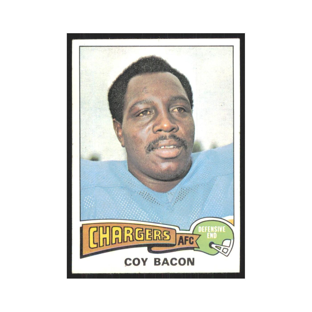 1975 Topps Coy Bacon San Diego Chargers #284.0