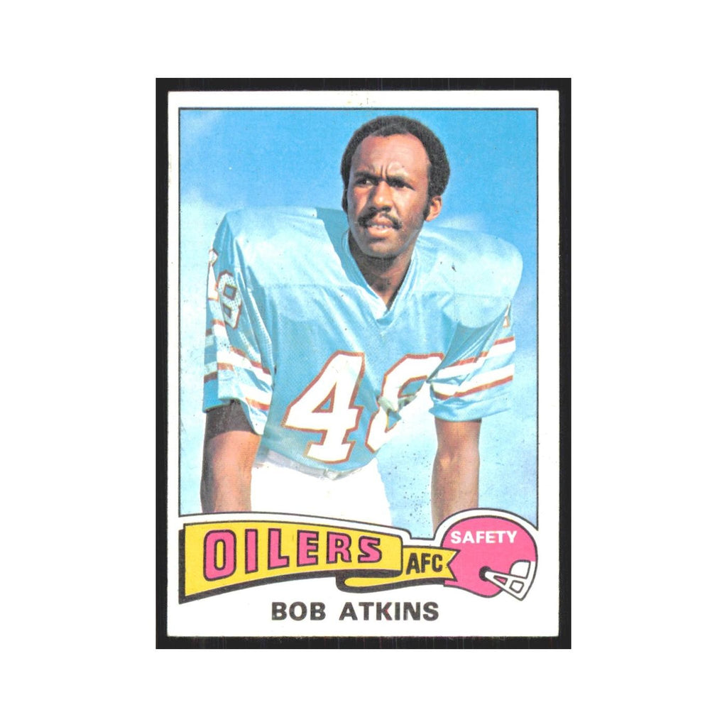1975 Topps Bob Atkins Houston Oilers #357.0