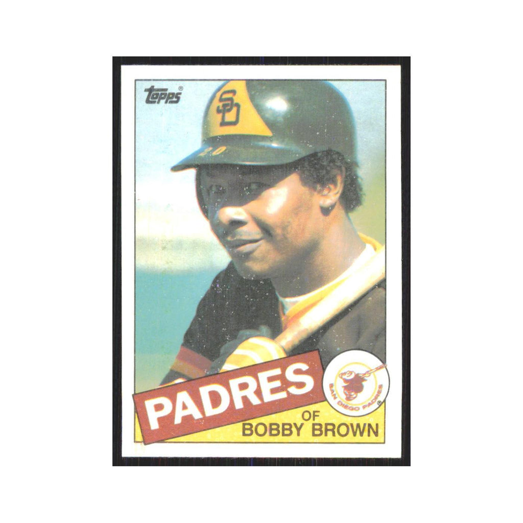 1985 Topps Bobby Brown Padres #583