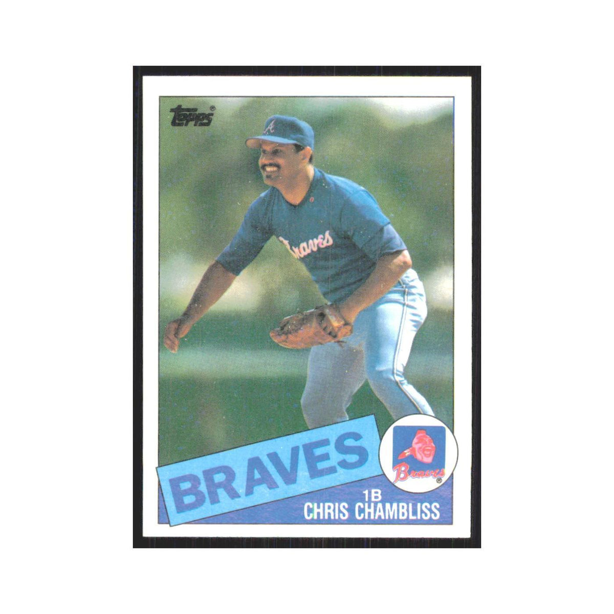 1985 Topps Chris Chambliss Braves #518