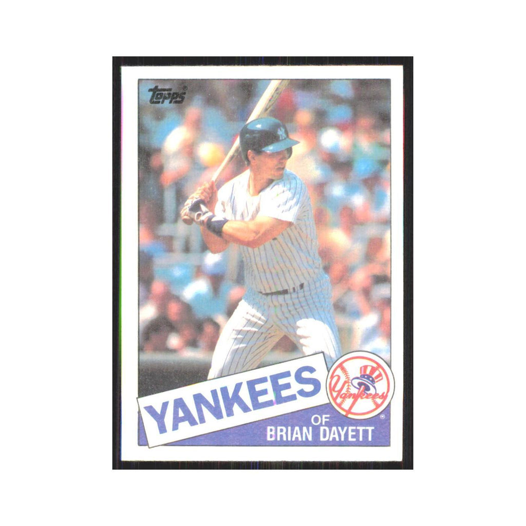 1985 Topps Brian Dayett Yankees #534
