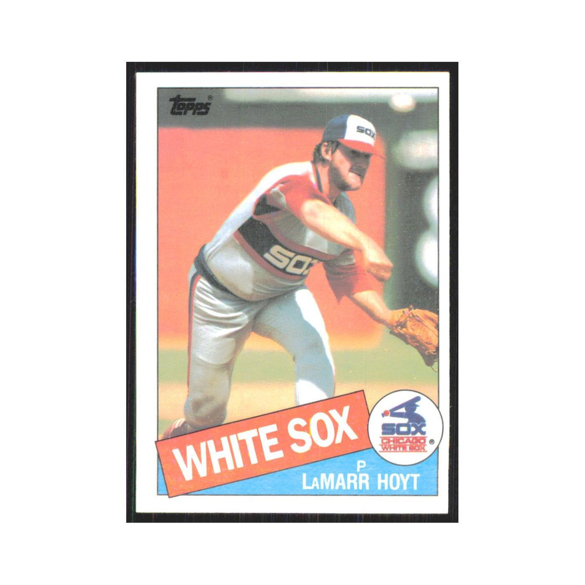 1985 Topps LaMarr Hoyt White Sox #520