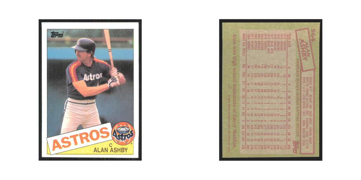 1985 Topps Alan Ashby Astros #564
