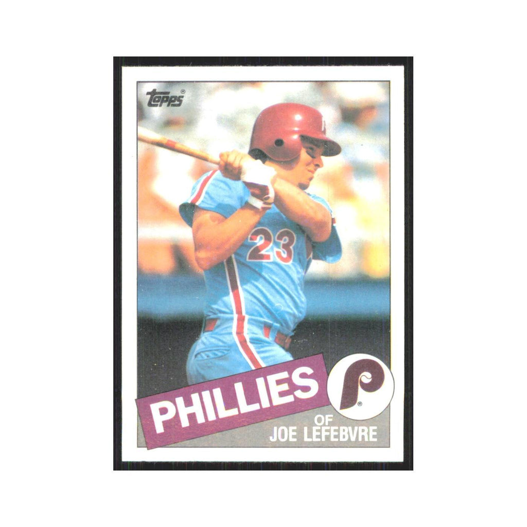 1985 Topps Joe Lefebvre Phillies #531