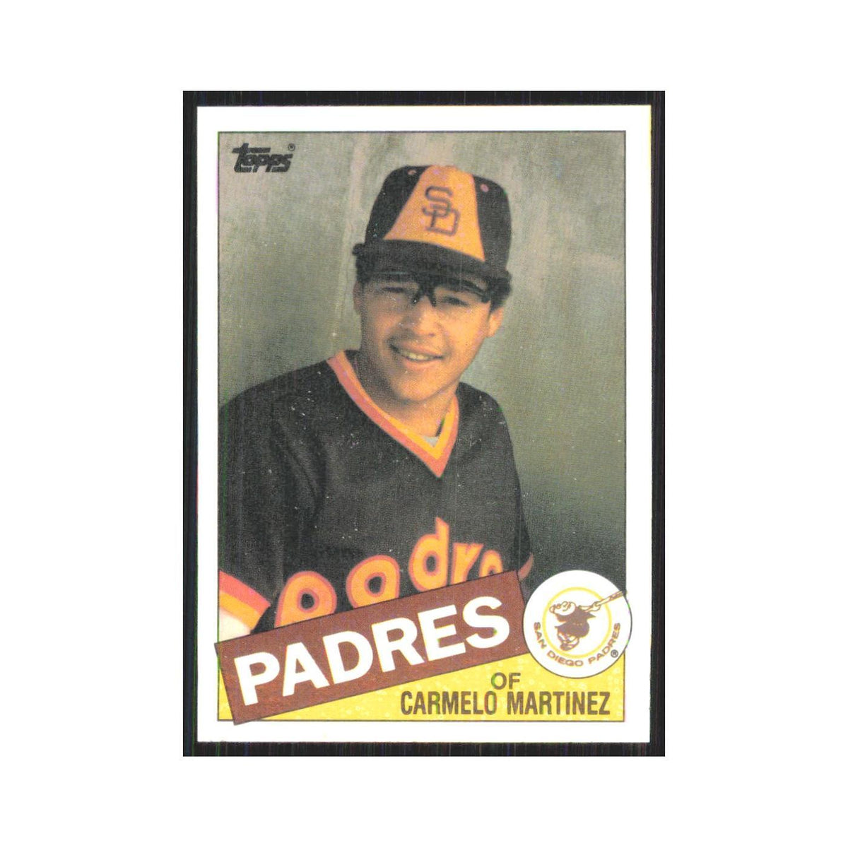 1985 Topps Carmelo Martinez Padres #558