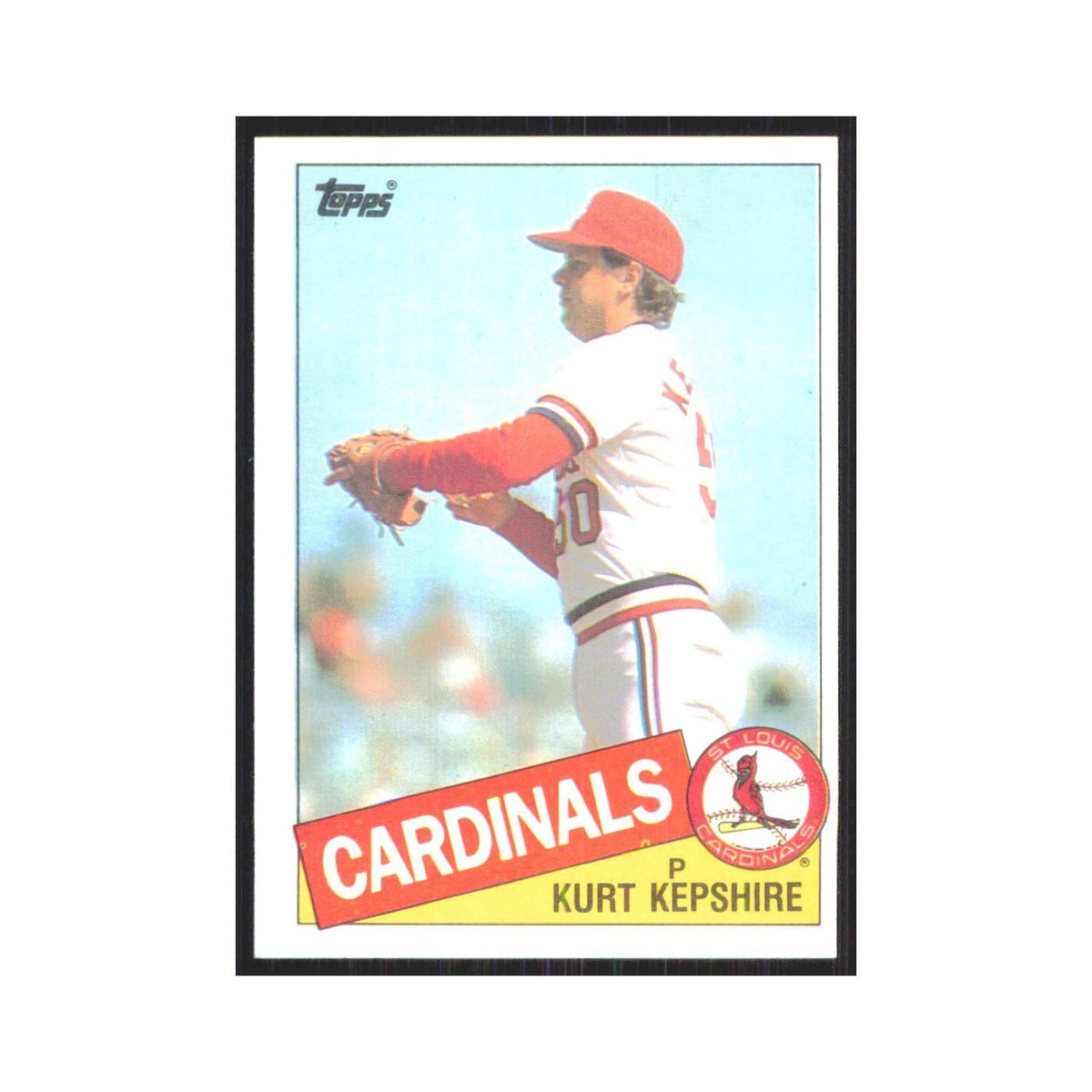 1985 Topps Kurt Kepshire Cardinals #474