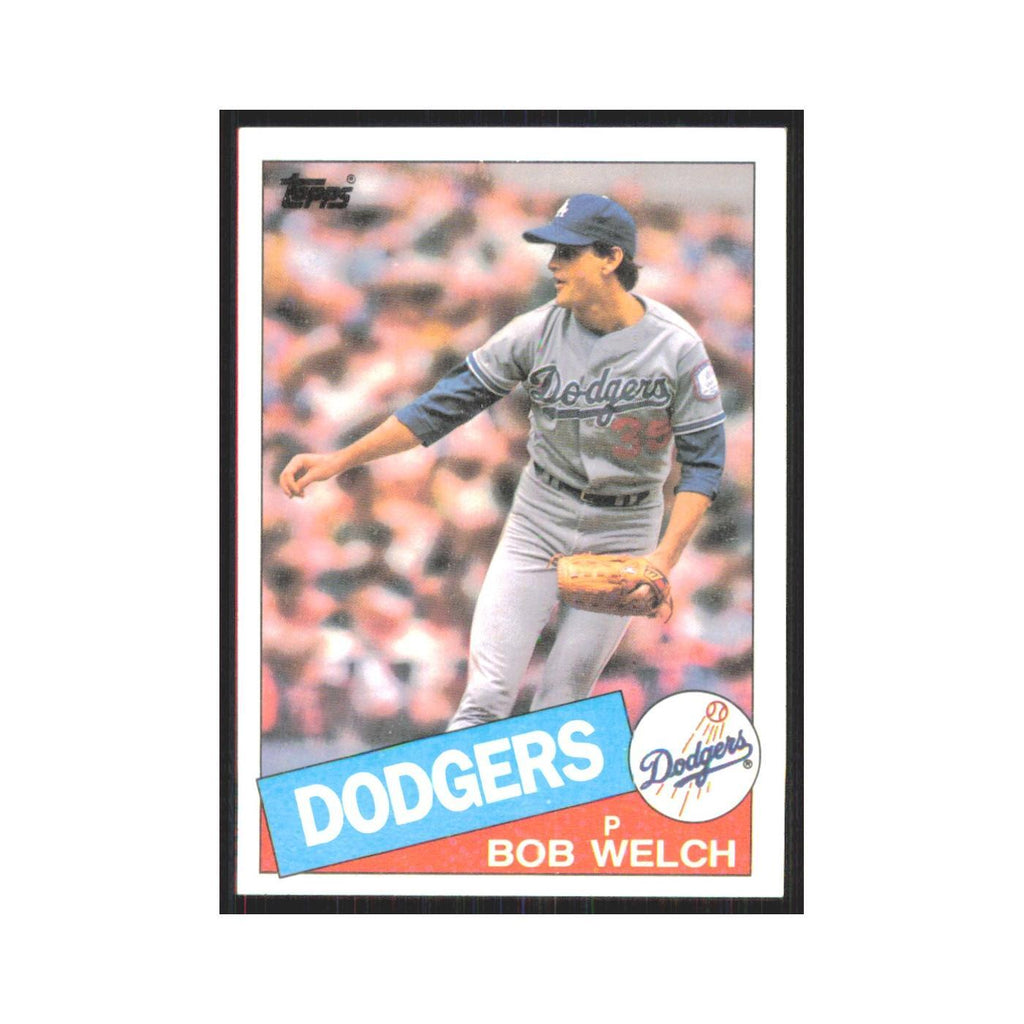 1985 Topps Bob Welch Dodgers #291