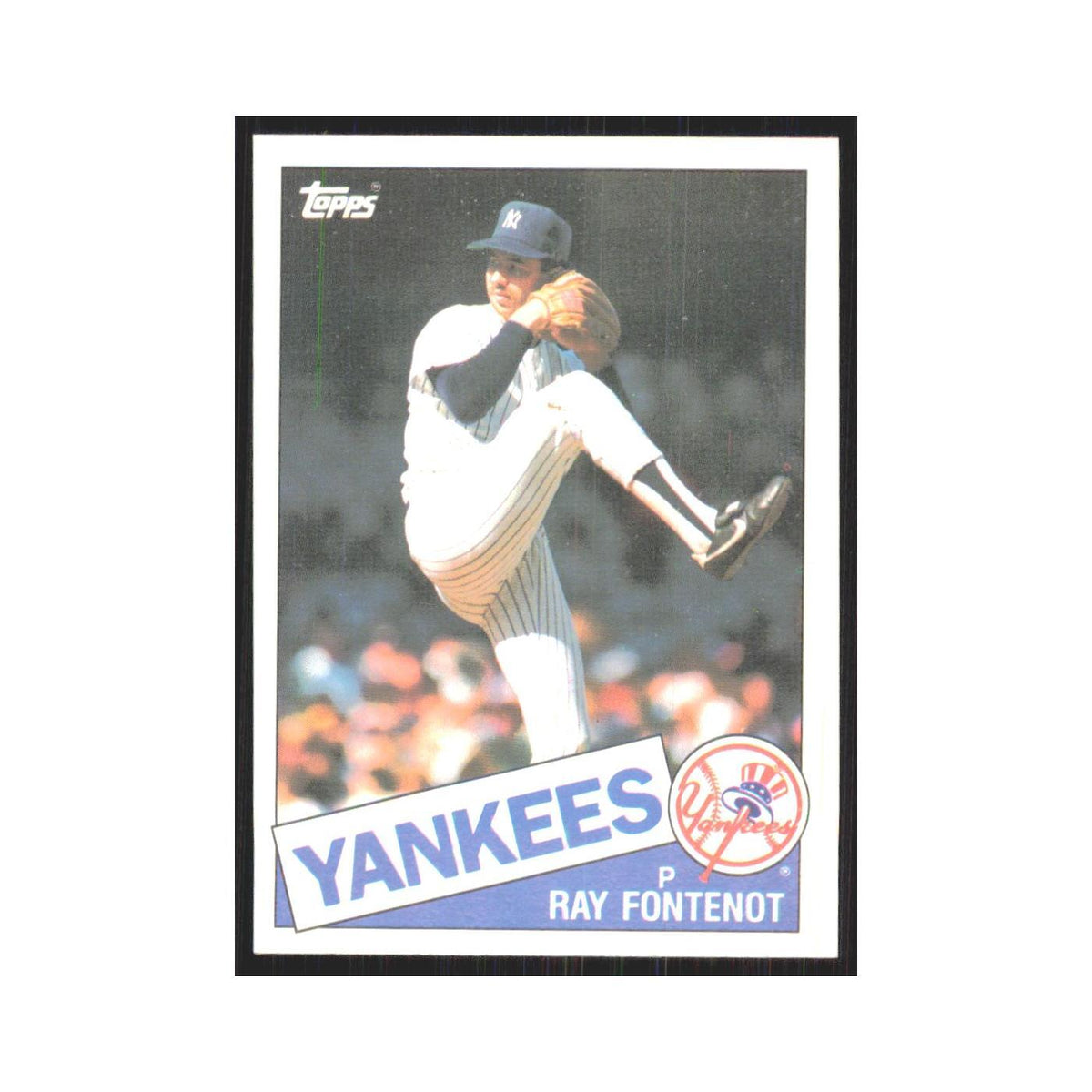 1985 Topps Ray Fontenot Yankees #507