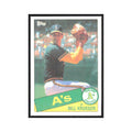 1985 Topps Bill Krueger Athletics #528