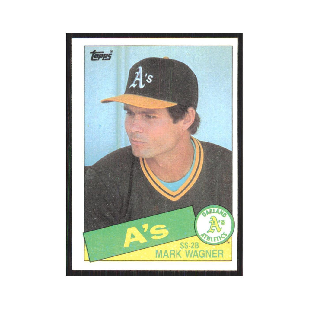 1985 Topps Mark Wagner Athletics #581