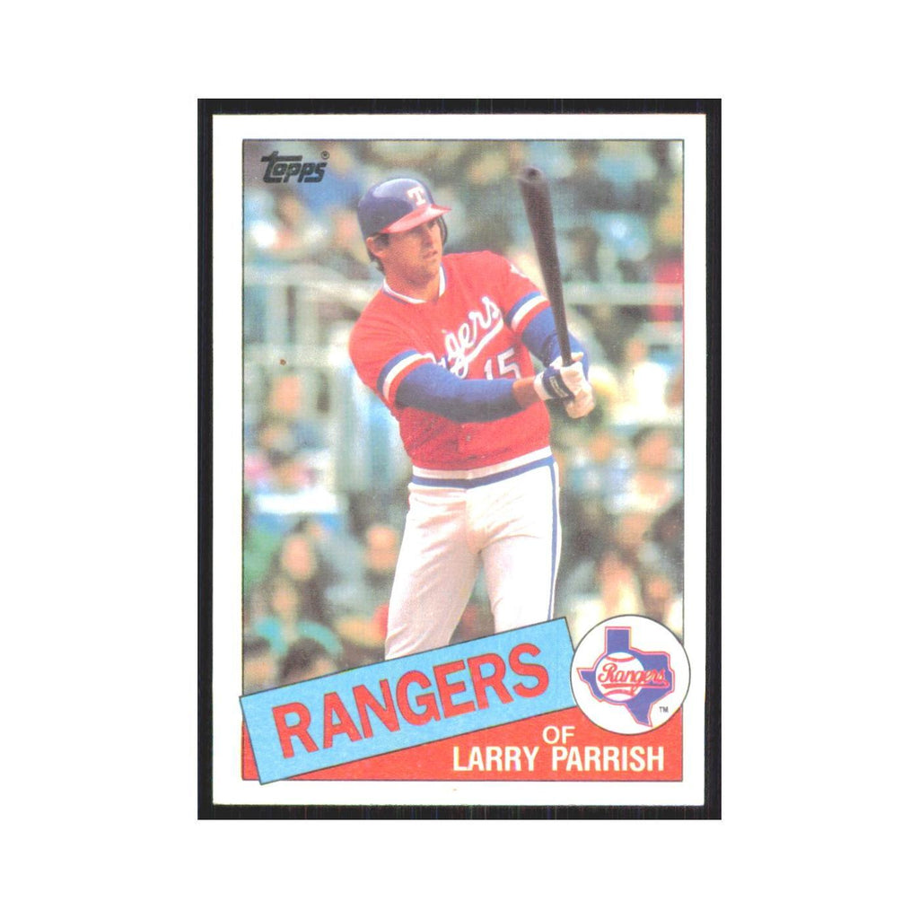 1985 Topps Larry Parrish Rangers #548
