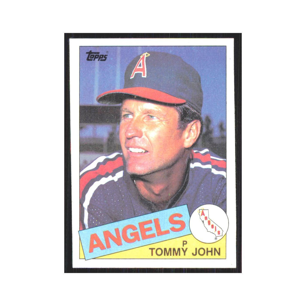 1985 Topps Tommy John Angels #179