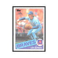 1985 Topps Len Barker Braves #557