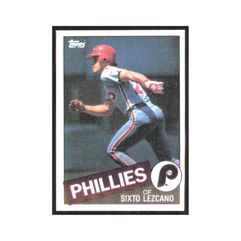 1985 Topps Sixto Lezcano Phillies #556