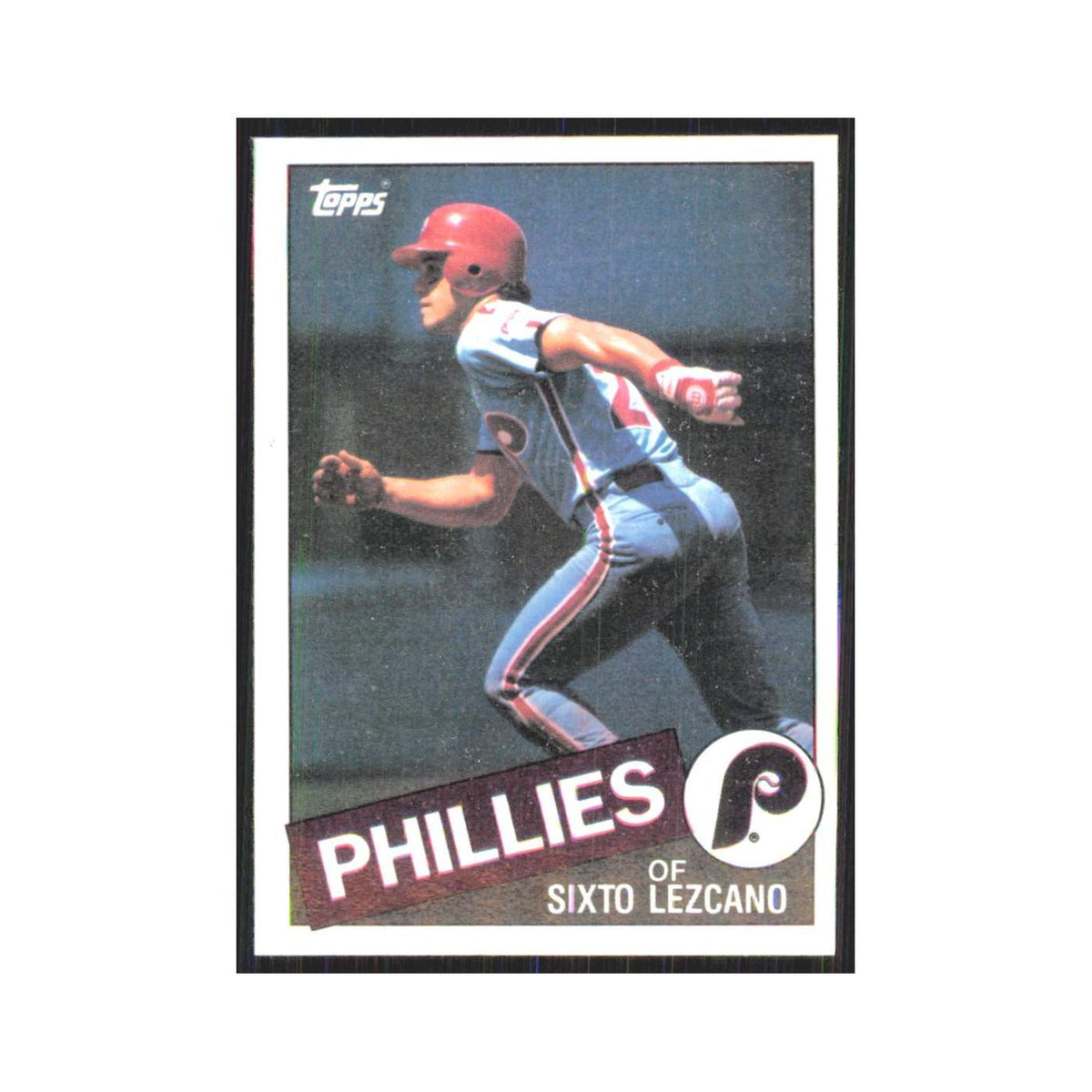 1985 Topps Sixto Lezcano Phillies #556