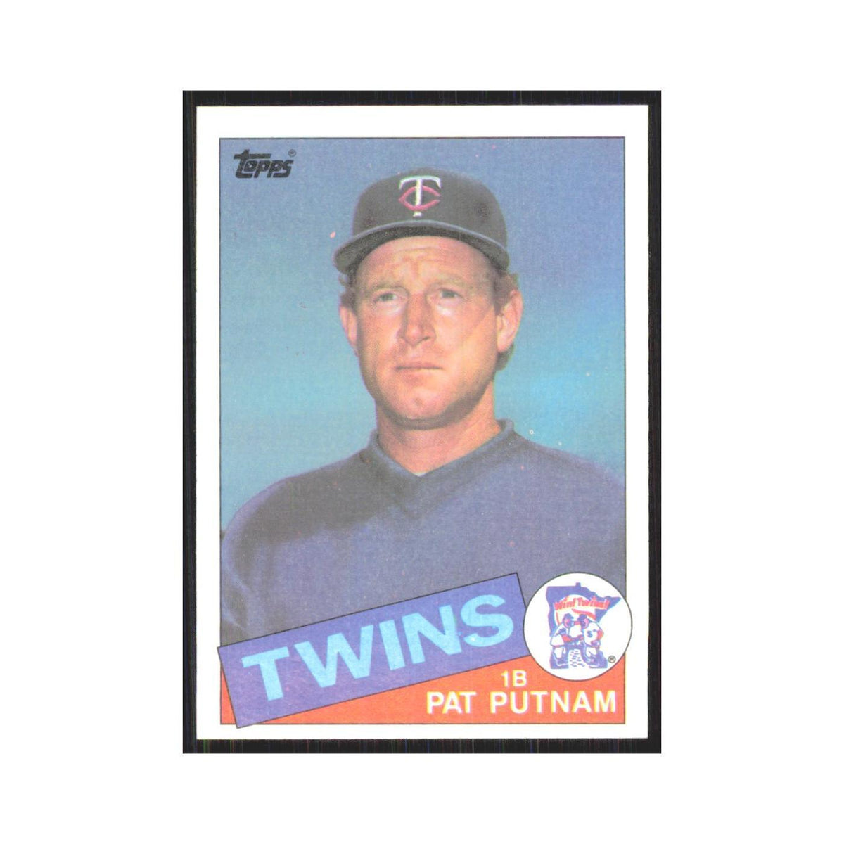 1985 Topps Pat Putnam Twins #535