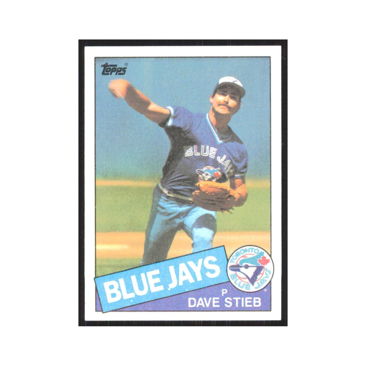1985 Topps Dave Stieb Blue Jays #240