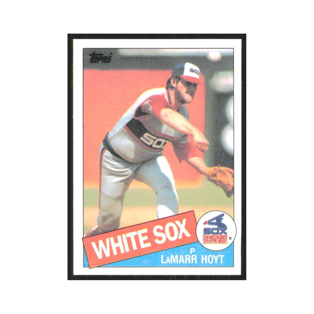 1985 Topps LaMarr Hoyt White Sox #520